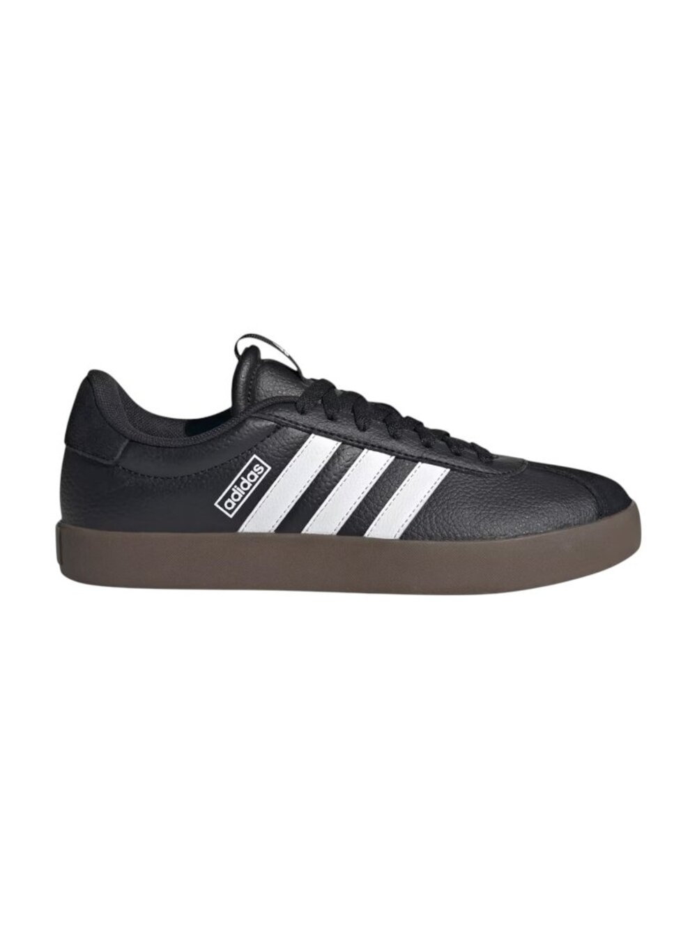 adidas VL Court 3.0 Sneakers – Core Black / Cloud White / Gum – Women’s 7.5